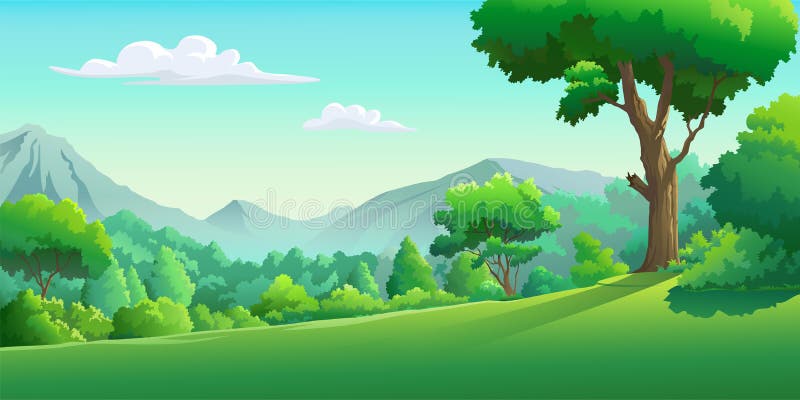 Daytime vector image
